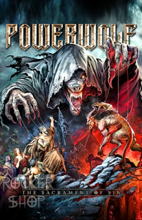 Vlajka POWERWOLF-Sacrament Of Sin