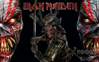 Vlajka IRON MAIDEN-Senjutsu