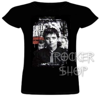 Tričko GREEN DAY dámske-American Idiot Band