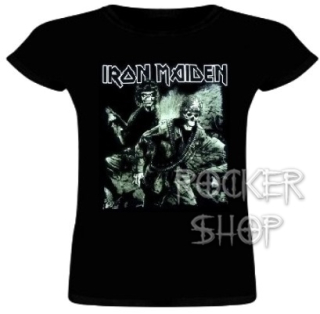 Tričko IRON MAIDEN dámske-A Matter Of Life And Death Soldiers