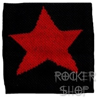 Potítko RED STAR black