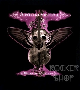 Nášivka APOCALYPTICA chrbtová-Worlds Collide