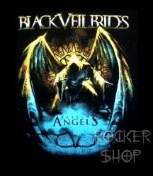 Nášivka BLACK VEIL BRIDES chrbtová-Fallen Angels