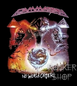 Nášivka GAMMA RAY chrbtová-No World Order!