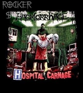 Nášivka HAEMORRHAGE chrbtová-Hospital Carnage
