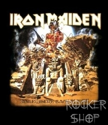 Nášivka IRON MAIDEN chrbtová-Somewhere Back In Time