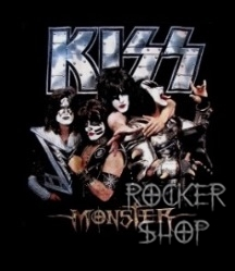 Nášivka KISS chrbtová-Monster