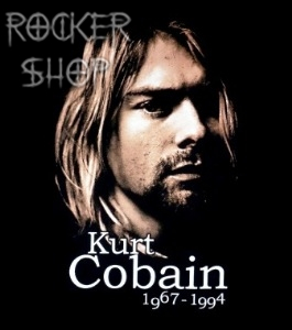 Nášivka KURT COBAIN chrbtová-Face