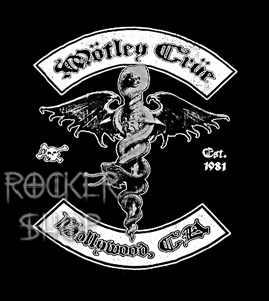 Nášivka MOTLEY CRUE chrbtová-Hollywood