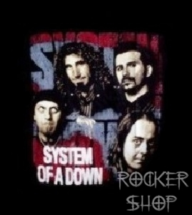Nášivka SYSTEM OF A DOWN chrbtová-Band