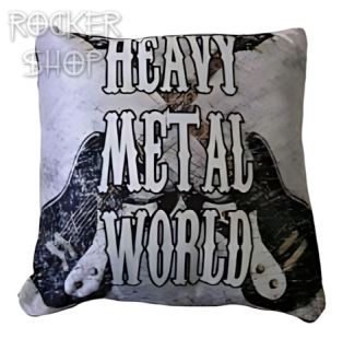 Vankúš HEAVY METAL WORLD