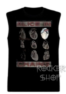 Tričko ALICE IN CHAINS pánske-Hearts/bez rukávov