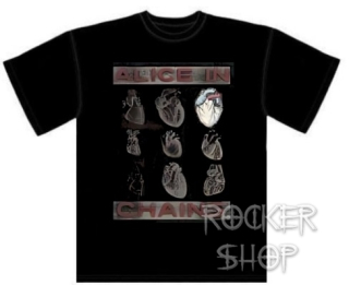 Tričko ALICE IN CHAINS pánske-Hearts