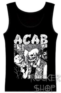 Tričko A.C.A.B. dámsky top-Punks