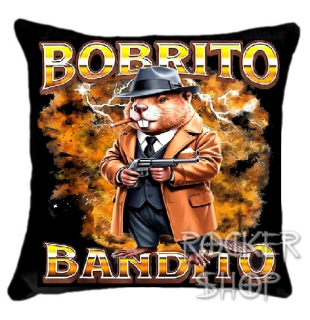 Vankúš ITALIAN BRAINROT-Bobrito Bandito