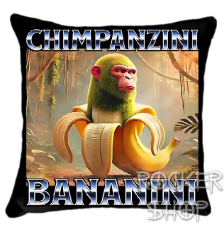 Vankúš ITALIAN BRAINROT-Chimpanzini Bananini