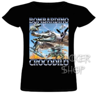 Tričko ITALIAN BRAINROT dámske-Bombardino Crocodilo