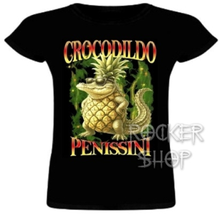 Tričko ITALIAN BRAINROT dámske-Crocodildo Penissini