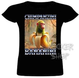 Tričko ITALIAN BRAINROT dámske-Chimpanzini Bananini