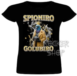 Tričko ITALIAN BRAINROT dámske-Spioniro Golubiro