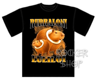 Tričko ITALIAN BRAINROT pánske-Burbaloni Luliloi