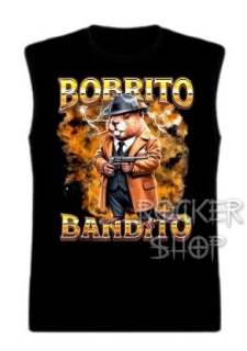 Tričko ITALIAN BRAINROT pánske-Bobrito Bandito/bez rukávov