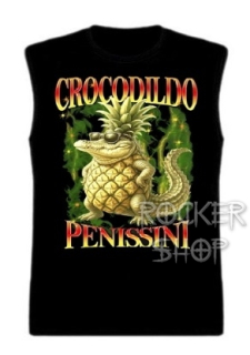 Tričko ITALIAN BRAINROT pánske-Crocodildo Penissini/bez rukávov