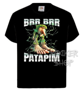Tričko ITALIAN BRAINROT detské-Brr Brr Patapim