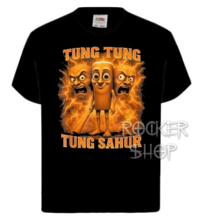 Tričko ITALIAN BRAINROT detské-Tung Sahur