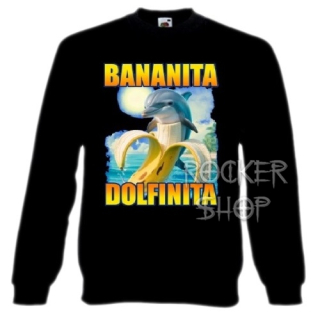 Mikina ITALIAN BRAINROT pánska-Bananita Dolfinita