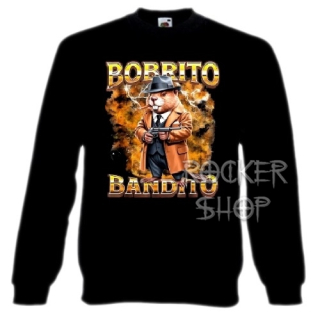 Mikina ITALIAN BRAINROT pánska-Bobrito Bandito
