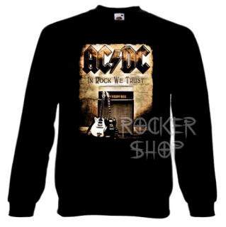 Mikina AC/DC detská-In Rock We Trust