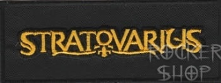 Nášivka STRATOVARIUS nažehľovacia-Yellow Logo