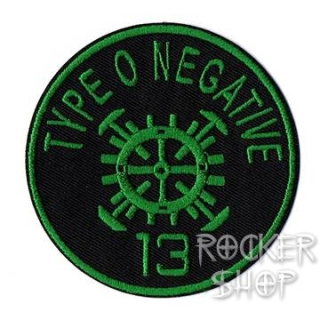 Nášivka TYPE O NEGATIVE nažehľovacia-13