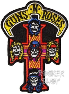 Nášivka GUNS N´ROSES nažehľovacia-Appetite For Destruction