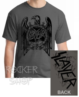 Tričko SLAYER pánske-Eagle/Grey