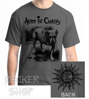 Tričko ALICE IN CHAINS pánske-Self-Titled/Grey