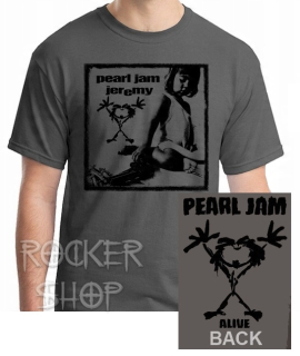Tričko PEARL JAM pánske-Jeremy/Grey