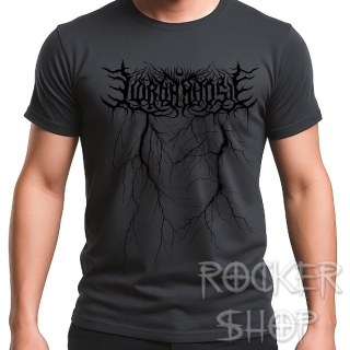 Tričko LORNA SHORE pánske-Logo/Grey