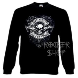 Mikina AVENGED SEVENFOLD detská-Bat Skull Logo