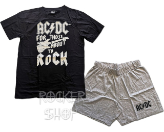 Pyžamo AC/DC unisex-For Those About To Rock