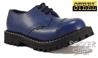 Topánky STEEL-3 dierkové modré