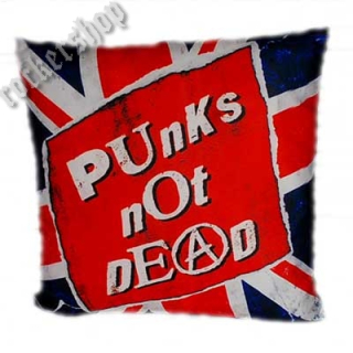 Vankúš PUNKS NOT DEAD-UK Flag