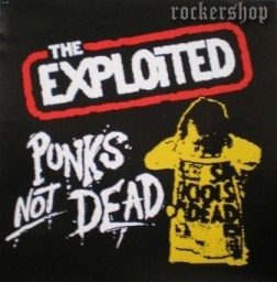 Nálepka EXPLOITED-Punks Not Dead