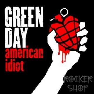 Nálepka GREEN DAY-American Idiot