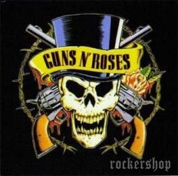 Nálepka GUNS N´ROSES-Top Hat Skull